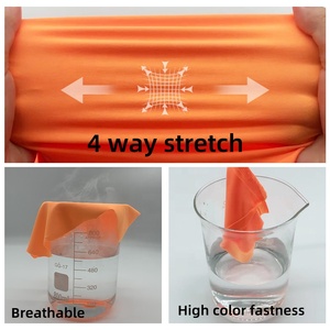 Miễn phí Mẫu Matte Clo kháng đàn hồi Polyamide Elastane spandex vải beachwear đồ lót đồ bơi nhảy váy vải - Product Image 3