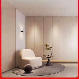Armoire personnalisable sans poignées avec porte-pantalons, devis de conception 3D gratuit, résistante à l'humidité et aux termites <span class=keywords><strong>pour</strong></span> les résidences de taille moyenne - Product Image 2