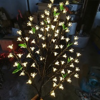Lumières de Noël artificielles LED durables et étanches IP65 3M, couleur personnalisée, décoration festive extérieure, alimentation CC