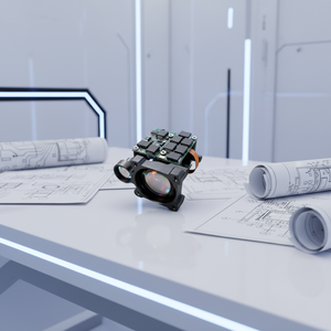 Modul Pengukur Laser Industri ERDI LASER 1535nm Aman untuk Mata, Sensor Pengukur Jarak Laser 6km Model LRF0609C untuk Integrasi - Product Image 1