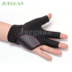 Guantes de billar de 3 dedos, guantes deportivos para taco de billar de mano izquierda, guantes de rendimiento, accesorios deportivos de billar carambola - Product Image 2