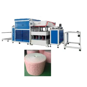 High Quality Automatic XPE Foam Wall Sticker Vacuum Forming Making Embossing Machine