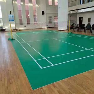 พื้นสนามแบดมินตันโพลีไวนิลคลอไรด์ ตราทาร์เค็ตต์ แผ่นพื้นสีดำ ผิวแข็ง หนา 6 มิล โพลีเพนนี สำหรับห้องอาบน้ำ - Product Image 5