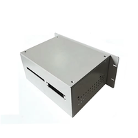 Fabrication de châssis de boîtier en tôle Oem Module d'amplificateur audio en aluminium personnalisé montage en rack extérieur inoxydable