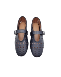 รองเท้าส้นเตี้ยสำหรับผู้หญิงที่มีนิ้วเท้าสี่เหลี่ยมผลิตจากโรงงานแฟชั่นใหม่คุณภาพ2025 - Product Image 1