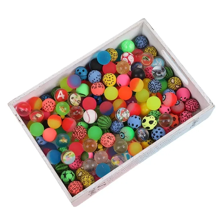 Factory direct price toys vending machine high quality bouncing ball 32mm rubber balls