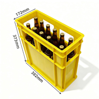 Caisse de transport pour 10 bouteilles de gaz en aluminium, boîte de rangement pour bouteilles de soda, caisse de transport pour CO2