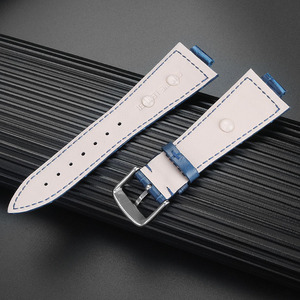 Sgancio rapido 12mm <span class=keywords><strong>coccodrillo</strong></span> PRX tissso cinturino <span class=keywords><strong>in</strong></span> vera pelle con fibbia <span class=keywords><strong>in</strong></span> acciaio inossidabile compatibile con smartwatch da 40mm - Product Image 5