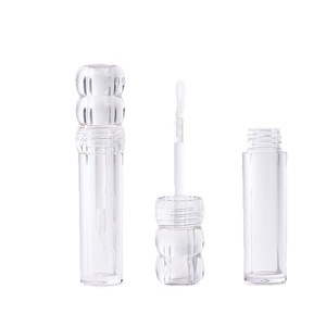 <span class=keywords><strong>Tube</strong></span> de brillant à lèvres carré unique vide de 3ml 3.5ml avec pinceau transparent Contenant de brillant à lèvres pour brillant à lèvres Pointe en silicone Logo personnalisé - Product Image 4