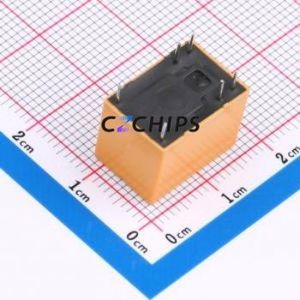 JY4100F-S-DC5V-C Signal Relay Through hole Component (THT),15.5x10.5mm Relay 5V 1 Changeover: 1C (SPDT-Changeover)::: 6 250V-AC - Product Image 2