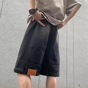 Streetwear da <span class=keywords><strong>uomo</strong></span> pantaloncini in Denim Casual da spiaggia <span class=keywords><strong>abbigliamento</strong></span> da <span class=keywords><strong>uomo</strong></span> <span class=keywords><strong>abbigliamento</strong></span> sportivo moda pantaloni Hombre <span class=keywords><strong>abbigliamento</strong></span> maschile - Product Image 5