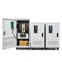 Stabilisateur de tension monophasé AC SVC 5-30KVA, régulateur de tension automatique 220V 50/60Hz avec affichage numérique pour usage industriel
