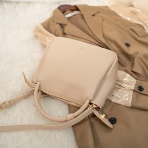 Usine sur mesure Vintage géométrique Style dame mode femmes sacs à main avec deux sangles fermeture à glissière élégant classique couleurs - Product Image 2