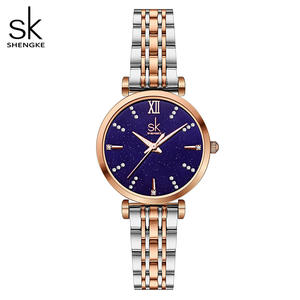 Elegante y lujoso reloj de gama alta con diseño de cielo completo resistente al agua para mujer con correa de acero - Product Image 2