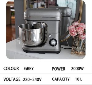 Batidora de pie de 11L para cocina, amasadora de masa para panadería, mezcladora de alimentos para hornear - Product Image 6