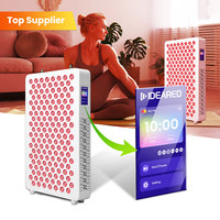 IDEATHERAPY Meilleure Vente Panneau de Thérapie par Lumière Rouge à 7 Longueurs d'Onde avec Application Bluetooth, Appareil de Thérapie par Lumière LED, Panneau de Thérapie par Lumière Infrarouge