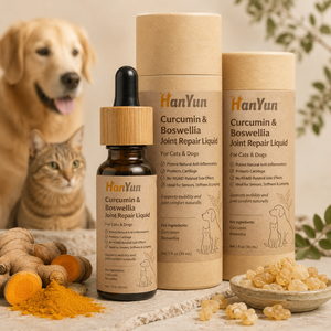 Suplemento Líquido Curcumina Boswellia para Reparación de Articulaciones en Mascotas, Movilidad de Cadera, Antiinflamatorio, Alivio del Dolor de Cartílago, para Perros Mayores - Product Image 1