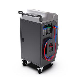 Machine <span class=keywords><strong>de</strong></span> recyclage et <span class=keywords><strong>de</strong></span> <span class=keywords><strong>recharge</strong></span> <span class=keywords><strong>de</strong></span> <span class=keywords><strong>gaz</strong></span> réfrigérant X-545 R134a et PAG POE/Station-service AC <span class=keywords><strong>de</strong></span> <span class=keywords><strong>voiture</strong></span> automatique avec grand écran LCD - Product Image 4