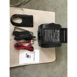 Cabrestante Eléctrico de 12 V con Cable de Acero y Montaje Atornillado, con Control Remoto por Cable para Uso en Barcos y Remolques - Product Image 2