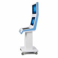 Kiosque en acier sur mesure avec écran tactile, couleur et taille personnalisables, OEM disponible