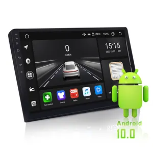 Autoradio 9 pouces 10 pouces Octa Core 4 Go 64 Go Android 12 sans fil Carplay Android Auto Autoradio et lecteur DVD de voiture Android