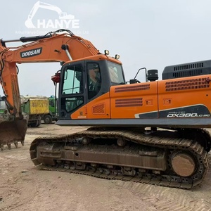 Excavatrice lourde d'occasion à vendre DOOSAN DX380 en stock, prête à être expédiée, faible nombre d'heures, pour l'exploitation minière et la construction, sans fuite d'huile, prix abordable - Product Image 1