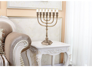 Luxury Wedding Decoration Ornaments <strong>Metal</strong> <strong>Brass</strong> Floor Standing Candlestick - Product Image 4