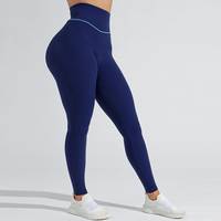 Leggings de yoga taille haute push-up respirants et sculptants pour femme, avec logo personnalisé, en Spandex, extensibles dans les quatre sens, grandes tailles, ODM