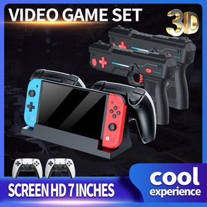 Nueva Consola <span class=keywords><strong>de</strong></span> <span class=keywords><strong>Juegos</strong></span> Portátil M20 con Pantalla HD <span class=keywords><strong>de</strong></span> 7 Pulgadas, Conexión a TV, Controles 3D para Dos Jugadores - Product Image 5