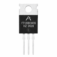 FT1208CW35: Tiristor bidireccional de 3Q con aislamiento interno de alta resistencia a la corriente y al tiempo (dv/dt)