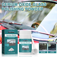 Poudre de polissage du verre à l'oxyde de cérium pour réparation des rayures de pare-brise de voiture, marque privée, 100g