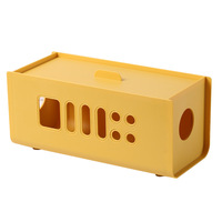 Gestion des câbles organisateur boîte fils support anti-cernes pour bureau maison cuisine TV ordinateur couverture cacher rangé parasurtenseur puissance