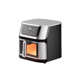 OEM/ODM nuova friggitrice ad aria 2024 8L 10L friggitrice elettrica multifunzione digitale con finestra visibile freidora de aire - Product Image 1