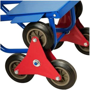 Chariot à main pliable robuste en métal à 6 roues pour le <span class=keywords><strong>transport</strong></span> de marchandises sur les escaliers - Product Image 5