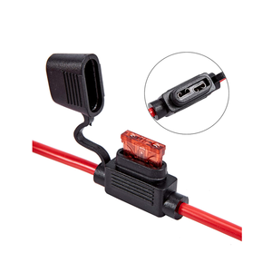 Мини Встроенный держатель предохранителя для мини-плавкого предохранителя 25A 32V 12-22 AWG водонепроницаемый, UL1015 калибровочный провод - Product Image 2
