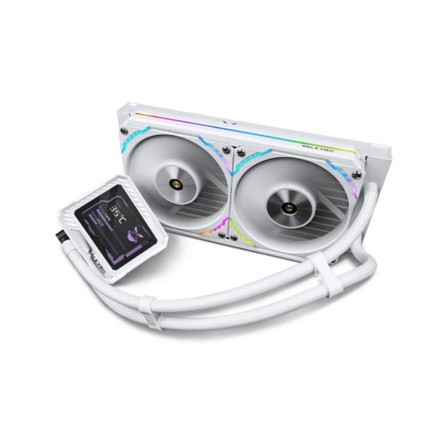 Brand New 240mm ARGB Valkyrie V240 AIO CPU Cooler with Merlin IPS LCD Screen & LCP Blade Fan Gaming Computer Cooling Processor