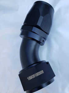 Accessori per tubi per auto con angolo di alluminio girevole AN20 di alta qualità parti prestazionali per impianti idraulici in alluminio auto da corsa nuova condizione - Product Image 4