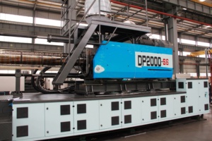 Powerjet-máquina de moldeo de bandejas de plástico, máquina de moldeo de plástico, Horizontal, automática, 2000 toneladas - Product Image 3