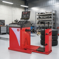 Machine d'équilibrage de roues dynamique portable CE, fabriquée en Chine, modèle JY JY-690, avec précision de 5g, vitesse de 200 tr/min, bruit inférieur à 90 dB, alimentation 220V