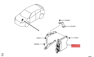 Engine Control Module ECM ENG CONTROL UNIT <strong>ECU</strong> Fits 2018 MITSUBISHI OUTLANDER 1860D805 - Product Image 4