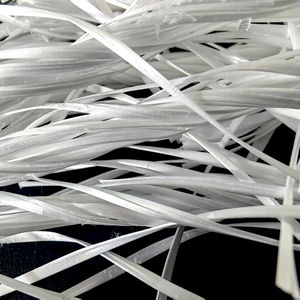 Serat Sintetis Makro untuk Beton Struktural, Serat Polipropilena Terpilin 25mm 38mm 54mm, Sampel Gratis - Product Image 2