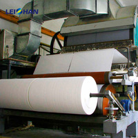 Línea de Producción de Papel Tisú de Pulpa de Madera de Alta Velocidad Tipo 2880, Máquina para Fabricar Papel Higiénico en Rollo Madre