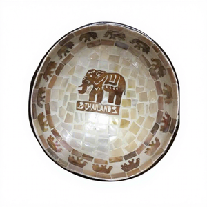 Bulk Purchase Natural <b>Coconut</b> <b>Shell</b> Eco-friendly Non-Toxic Minimalist Decorative Bowl High Quality Handmade Inlay Bowl Export - Product Image 1