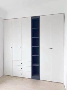 Make Bedroom Furniture <strong>Glass</strong> <strong>Door</strong> Swing Wardrobe <strong>Cabinet</strong> Design Wooden New 2025 Yvt Customized Home Furniture Modern Extendable