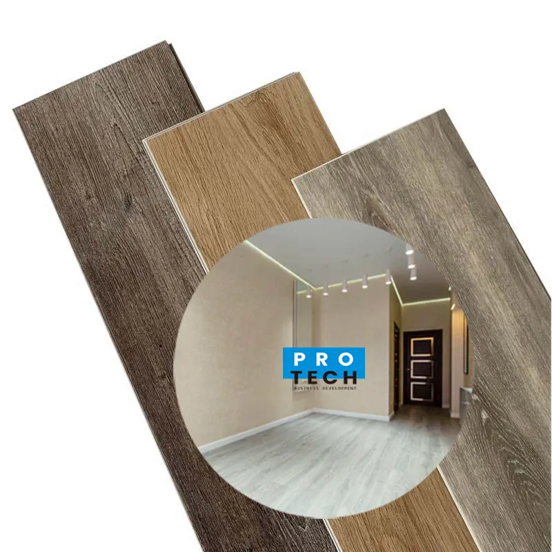 Waxed Thick Reviews Spc Click Vinyl Luxury Plank Lvt Flooring 6 Mm Plastic Flooring Ce/ Floor Score / Voc / Iso9001 / Iso14001