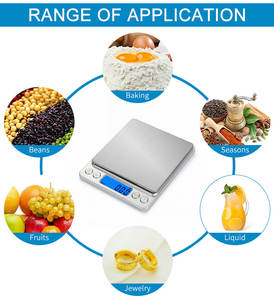 Báscula Digital de Cocina Electrónica para Pesar Alimentos, con Logotipo Personalizado, 2 kg, 3 kg/0,1 g - Product Image 3