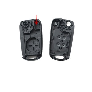 Coque de clé pour Elantra Verna, protection ABS, couleur unie, design moderne, accessoire de clé de voiture - Product Image 2