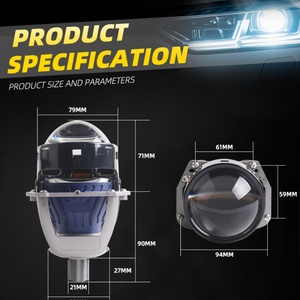 Lentes de Proyector Bi-LED AF02 Afs de 3.0 Pulgadas, Luces LED para Automóvil, Sistema de Iluminación Automotriz Súper Brillante con Soporte de Adaptador Extraíble - Product Image 6