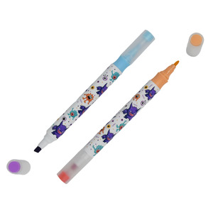 Pennarelli a Tema <span class=keywords><strong>Mostro</strong></span> che Cambiano Colore, 6 Pezzi, 12 <span class=keywords><strong>Colori</strong></span>, Doppia Punta, per Disegno Artistico Bambini, Cancelleria - Product Image 4