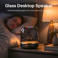 Haut-parleurs de jeu de bureau multifonctionnels RGB sans fil avec audio Bluetooth et subwoofer de cinéma maison alimenté par batterie